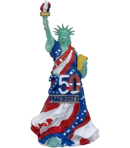 Amazon.com: shgsgWK The Statue of Liberty Figurine, 250th